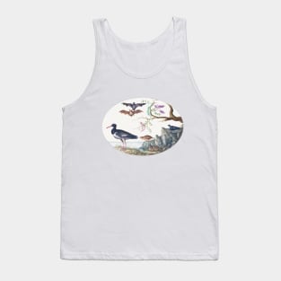 Bats, Quail, and Oystercatcher by the Water (1575–1580) Tank Top